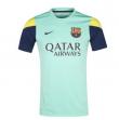 Quần áo Barca 2013-2014 training (xanh lơ)