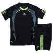 Quần áo bóng đá Adidas đen - MS2034