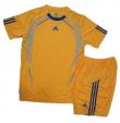 Quần áo bóng đá Adidas vàng - MS2034