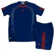 Quần áo bóng đá Adidas xanh dương - MS2034