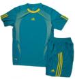 Quần áo bóng đá Adidas xanh lơ - MS2034
