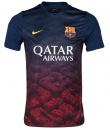 Quần áo bóng đá Barca 2013-2014 training trước trận xanh